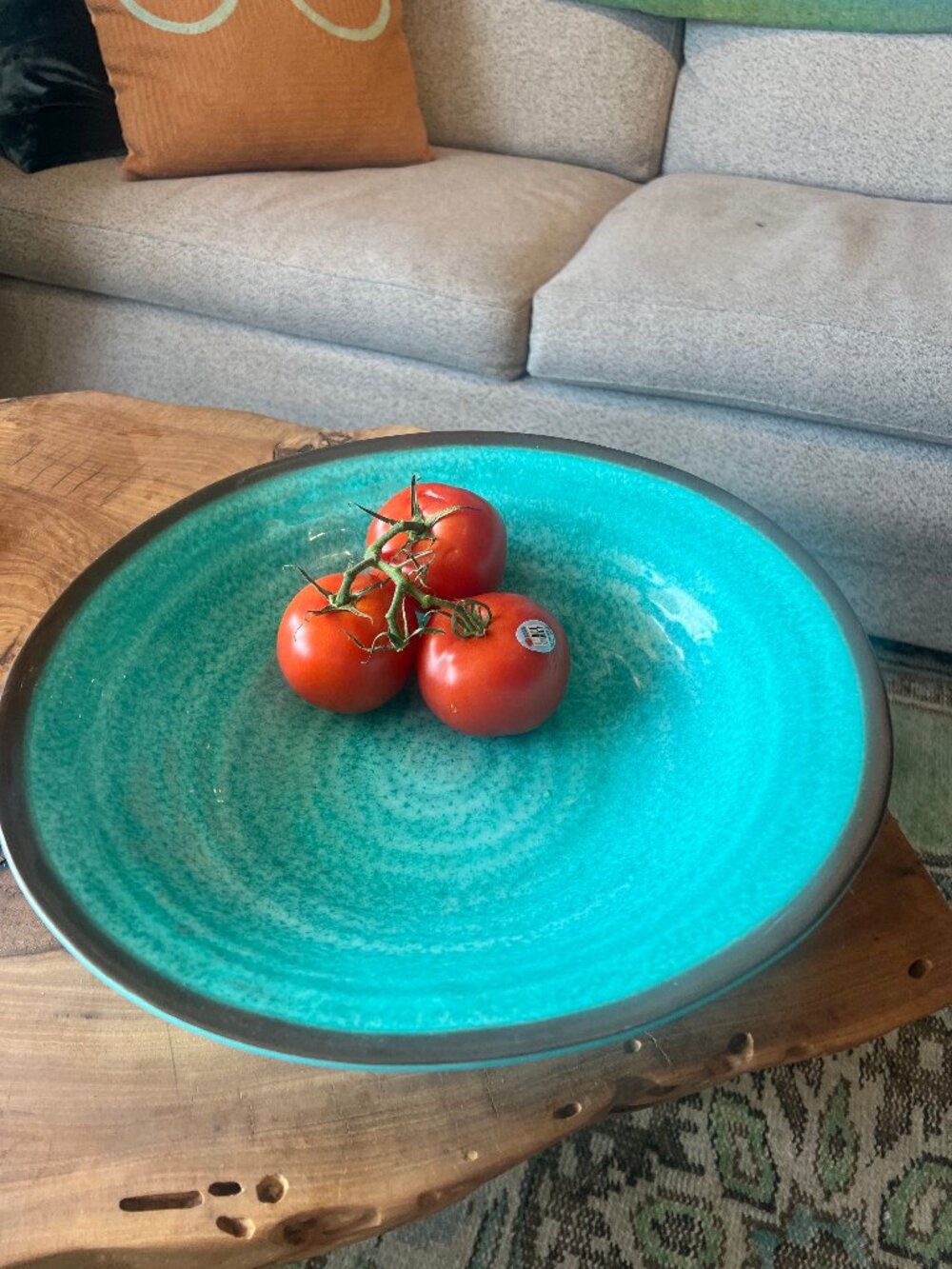 Large 14" melamine serving bowl